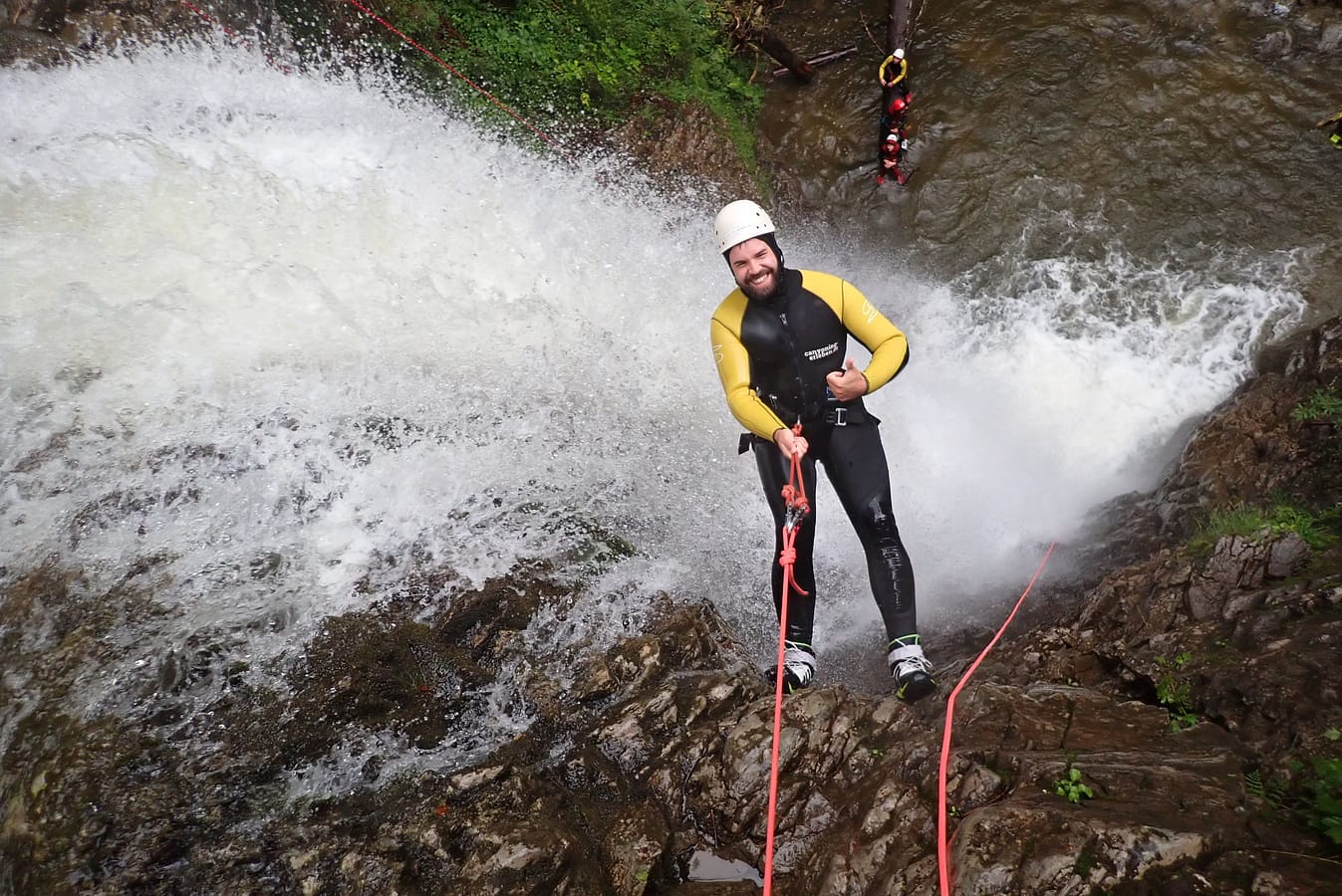Canyoning Schwarzwasserbach in Vorarlberg