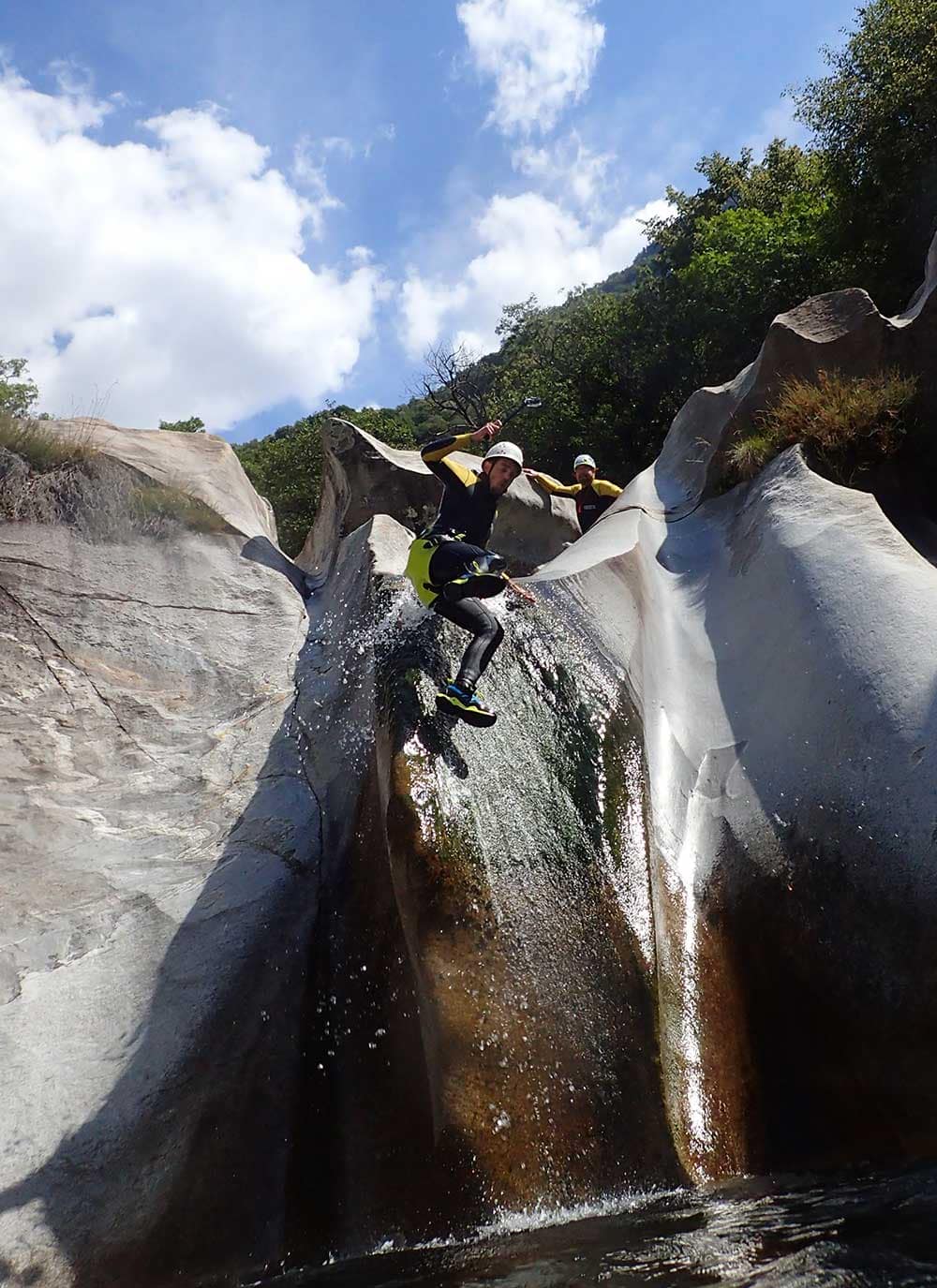 Canyoning Camp Tessin in der Schweiz